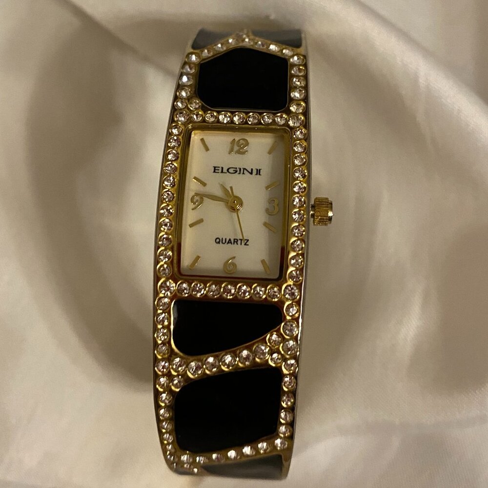 Vintage Elgin II Bangle Watch for Women
